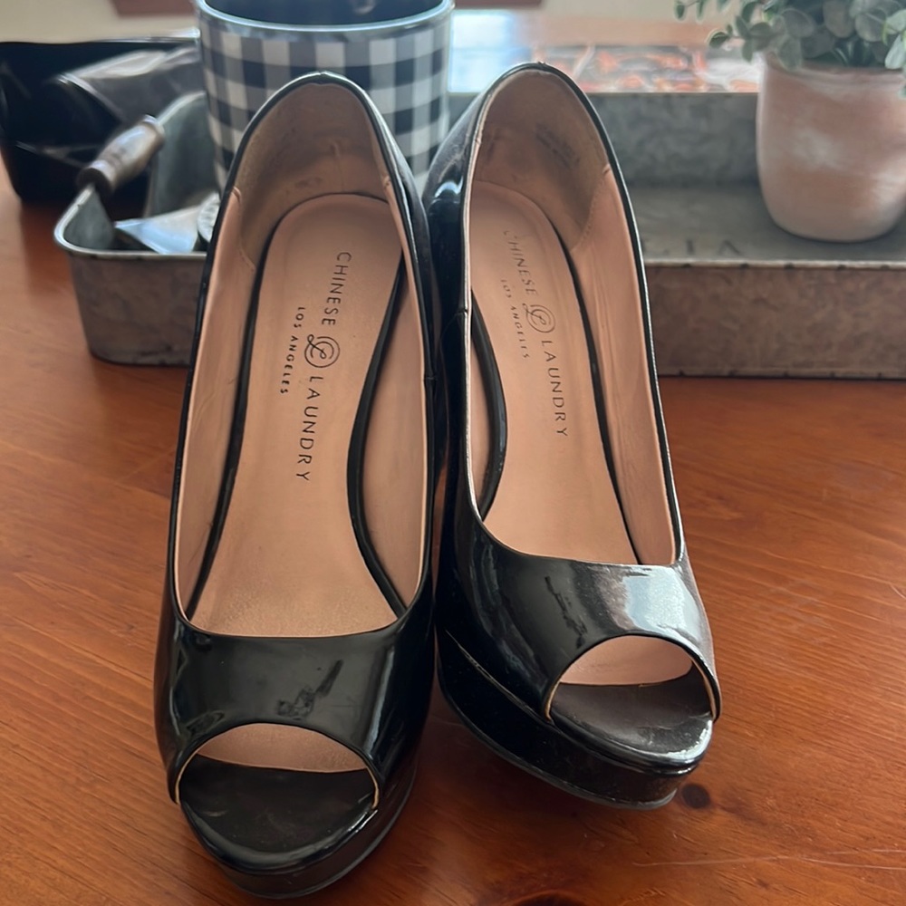 Black PL heels